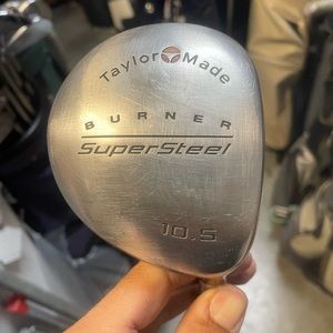 Taylormade Burner Supersteel Golf Driver 10.5 Deg
